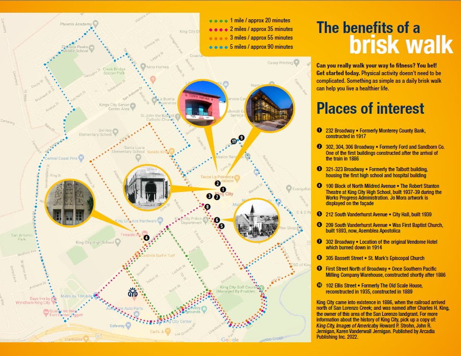 benefits of a brisk walk