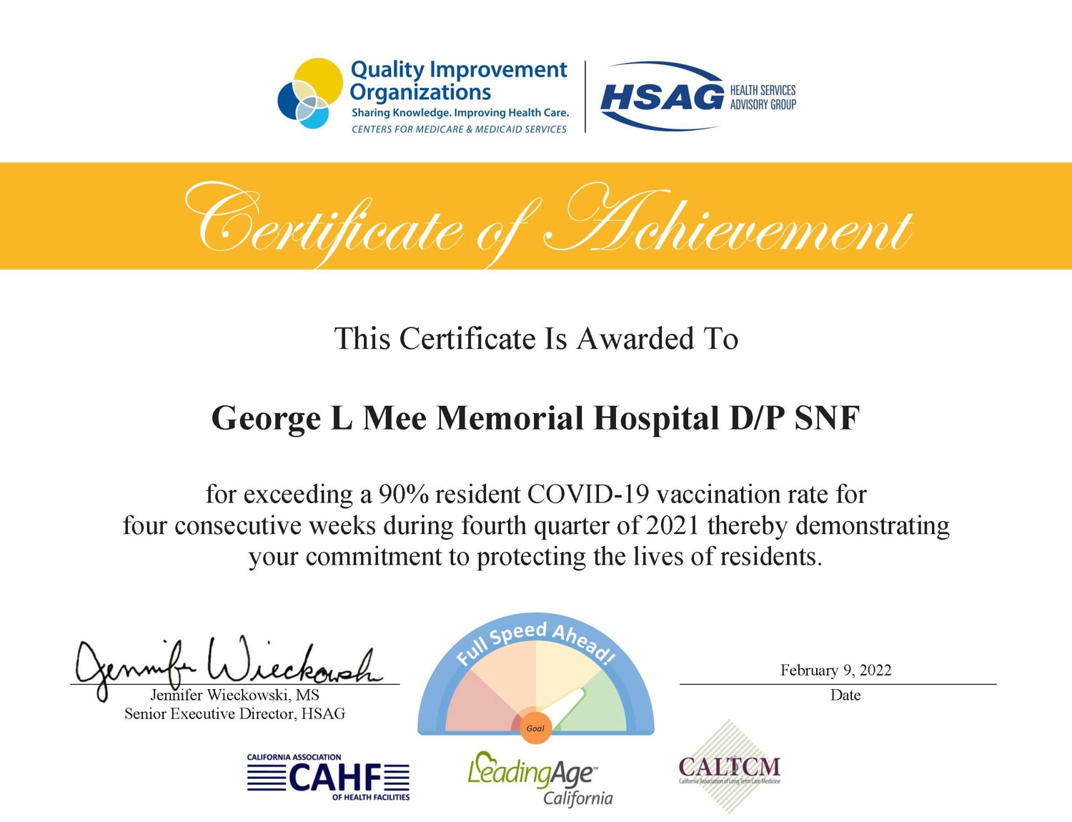 Texas Award for Performance Excellence